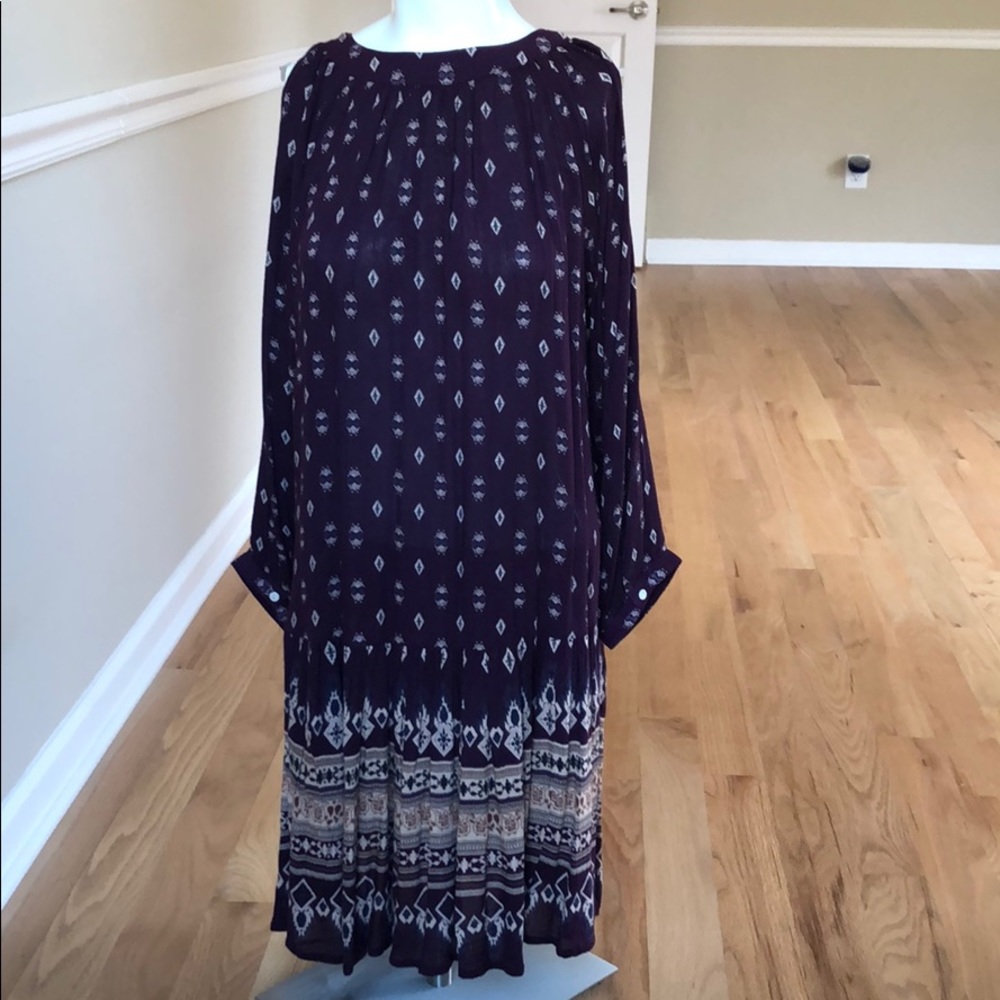 World Market cold shoulder dress S/M
